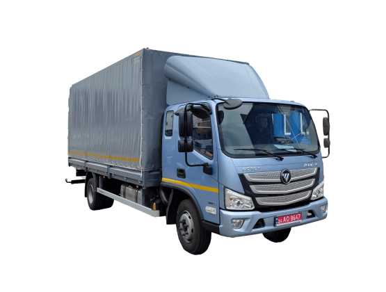 Бортовой тентованный автомобиль на шасси FOTON AUMARK BJ 1108 Бортовой тентованный автомобиль на шасси FOTON AUMARK BJ 1108